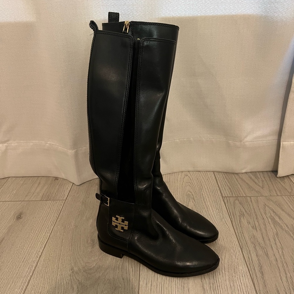 Tory Burch Leather Boots - Size 5
